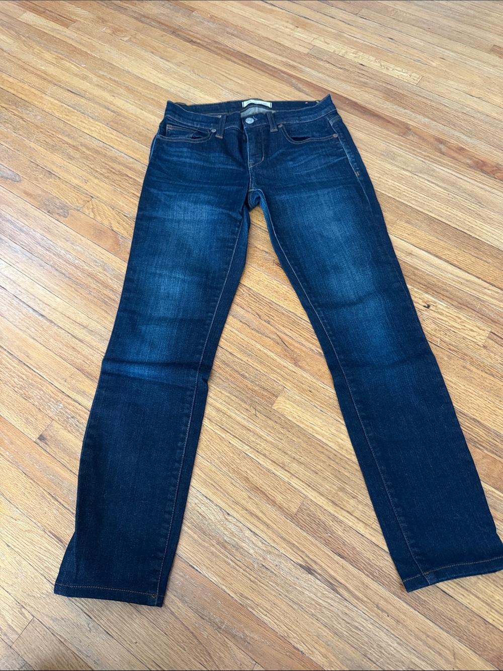 Madewell Dark Indigo Skinny Skinny High waisted Jeans